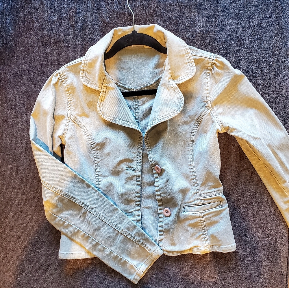Light blue jean jacket
